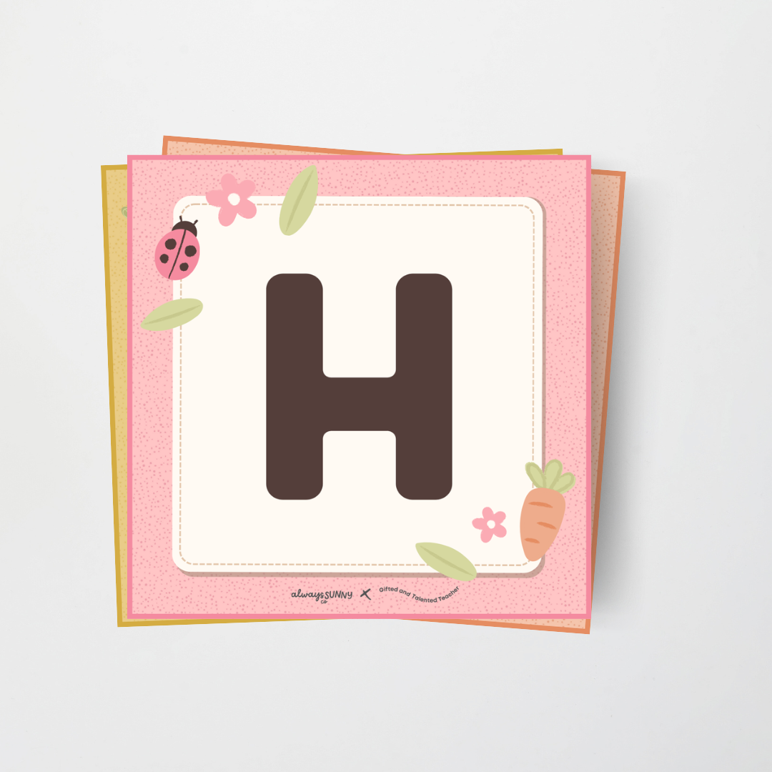 Lettering Tiles - Farmers Market Classroom Decor - Teacher Resources & Classroom Decor