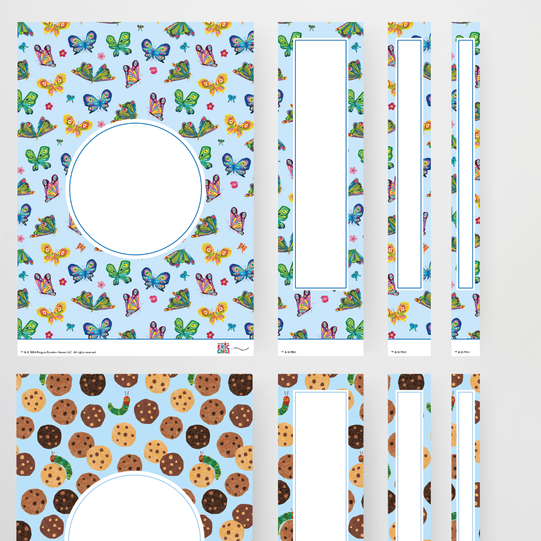 Binder Covers Set 2 - The Very Hungry Caterpillar™ - Teacher Resources & Classroom Decor