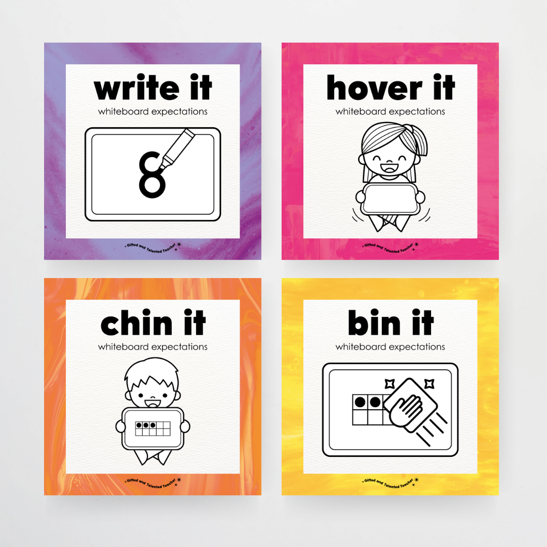 Pete Cromer: Mini Whiteboard Expectations, Prompts and Cues: Square Icons - Australian Fauna and Flora Classroom Decor - Teacher Resources & Classroom Decor