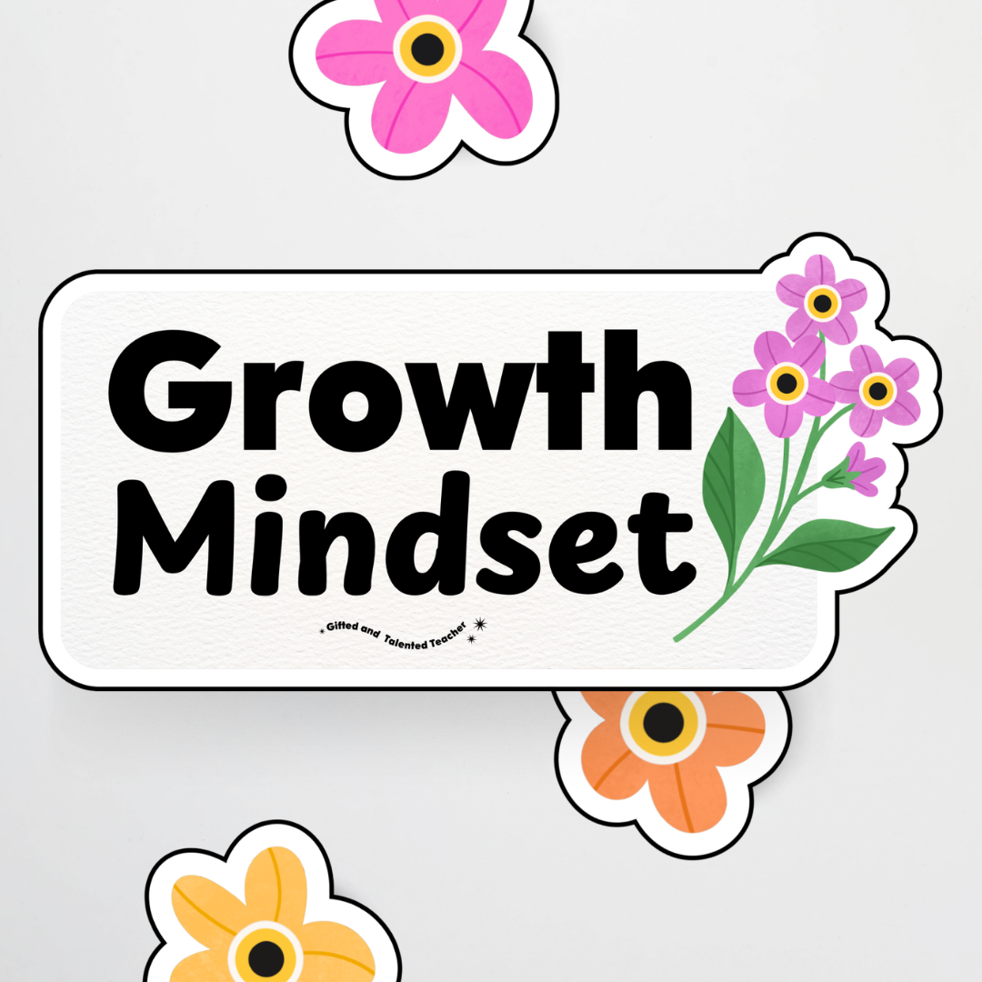 Growth Mindset Posters and Wall Display - Rainbow Classroom Decor - Teacher Resources & Classroom Decor