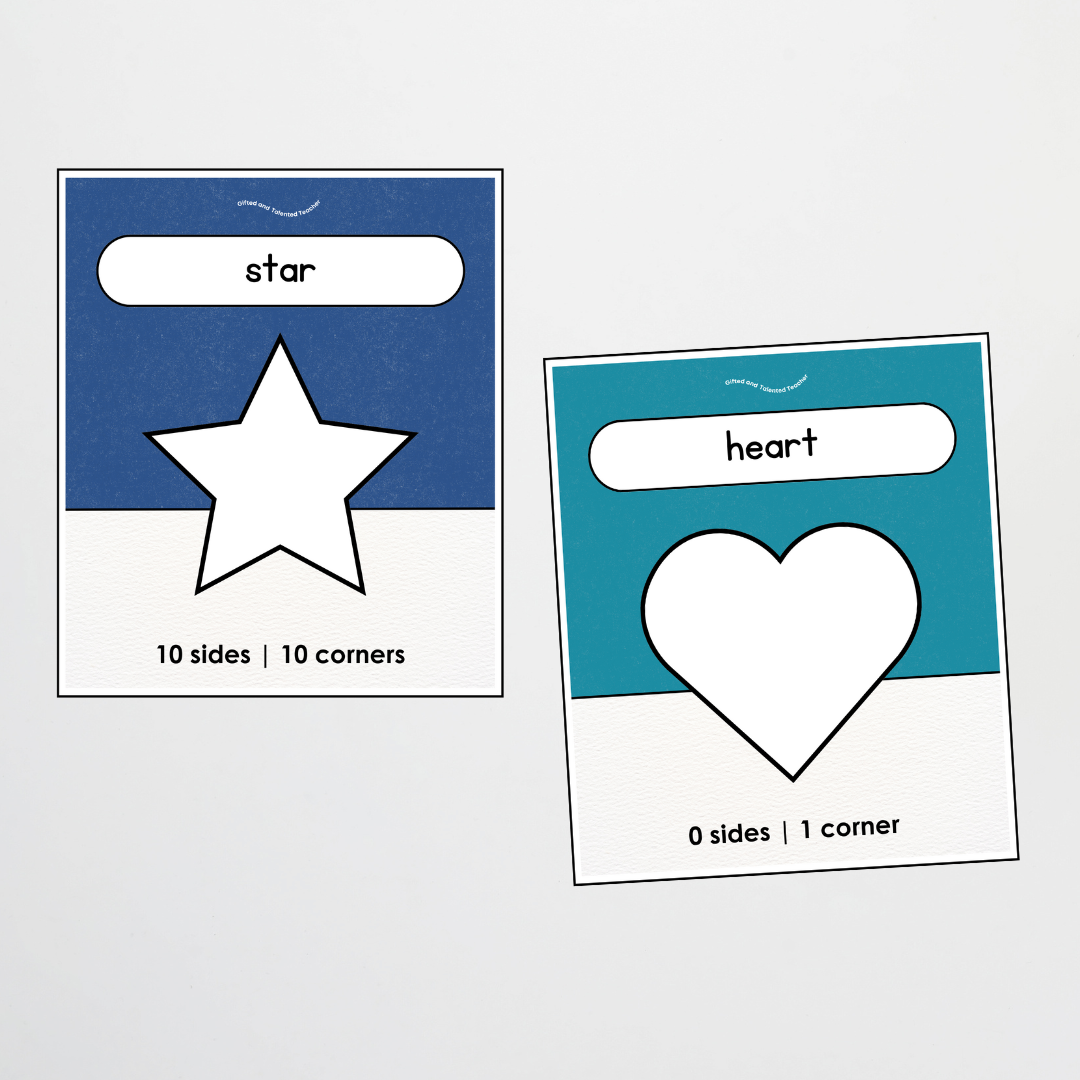 Philip Bunting: 2D Shapes Posters - Watch this Space Classroom Decor