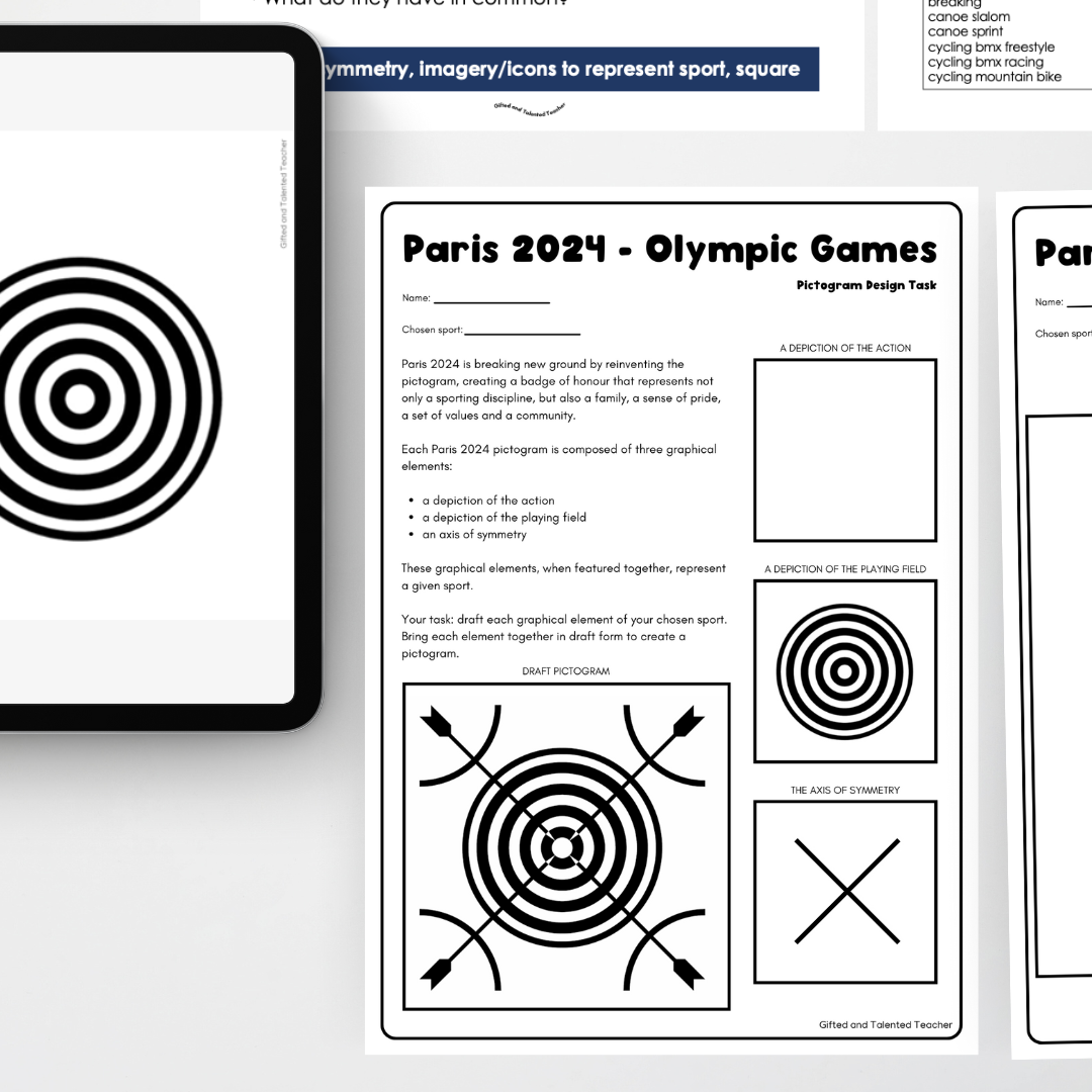 Bundle: Paris Olympics 2024 - Teacher Resources & Classroom Decor