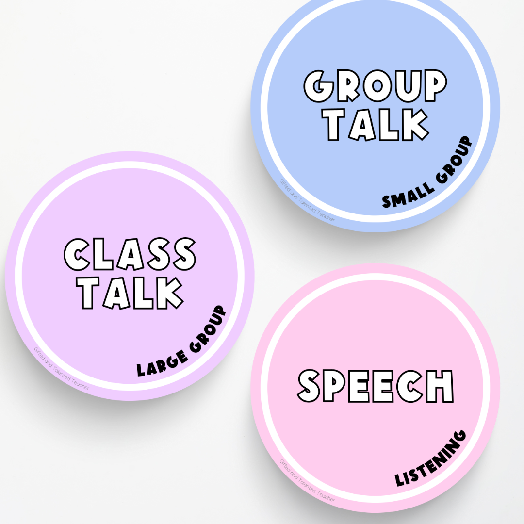 Noise Levels - School Doodles Classroom Decor - Teacher Resources & Classroom Decor