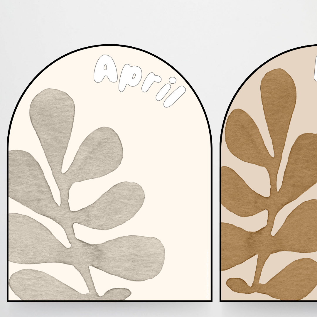 Matisse: Birthday Bumps - Neutral Classroom Decor - Teacher Resources & Classroom Decor
