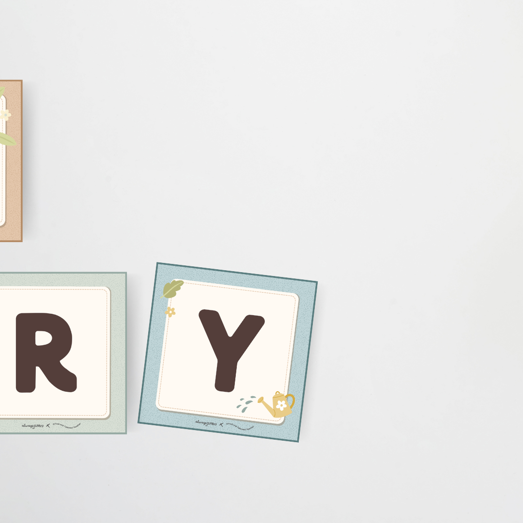 Lettering Tiles - Farmers Market Classroom Decor - Teacher Resources & Classroom Decor