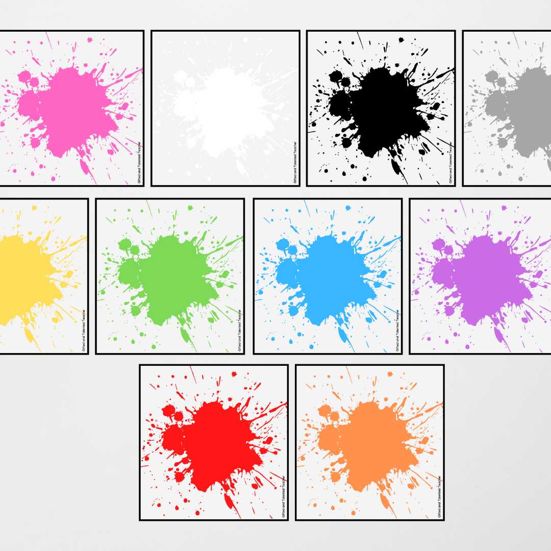 Colour Posters - Woodland Classroom Decor