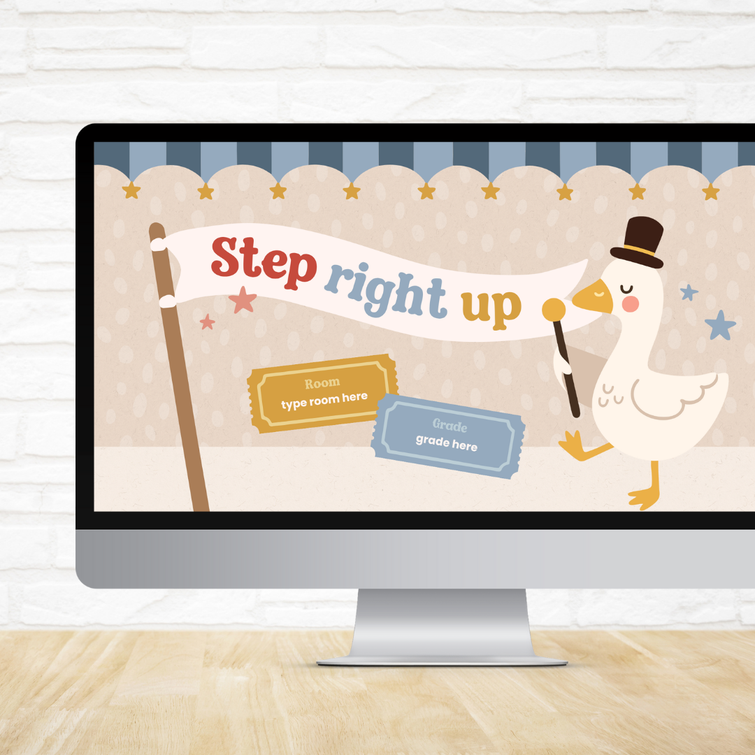 x Always Sunny Co. - Little Circus Classroom Decor (Upper Grades) Bundle