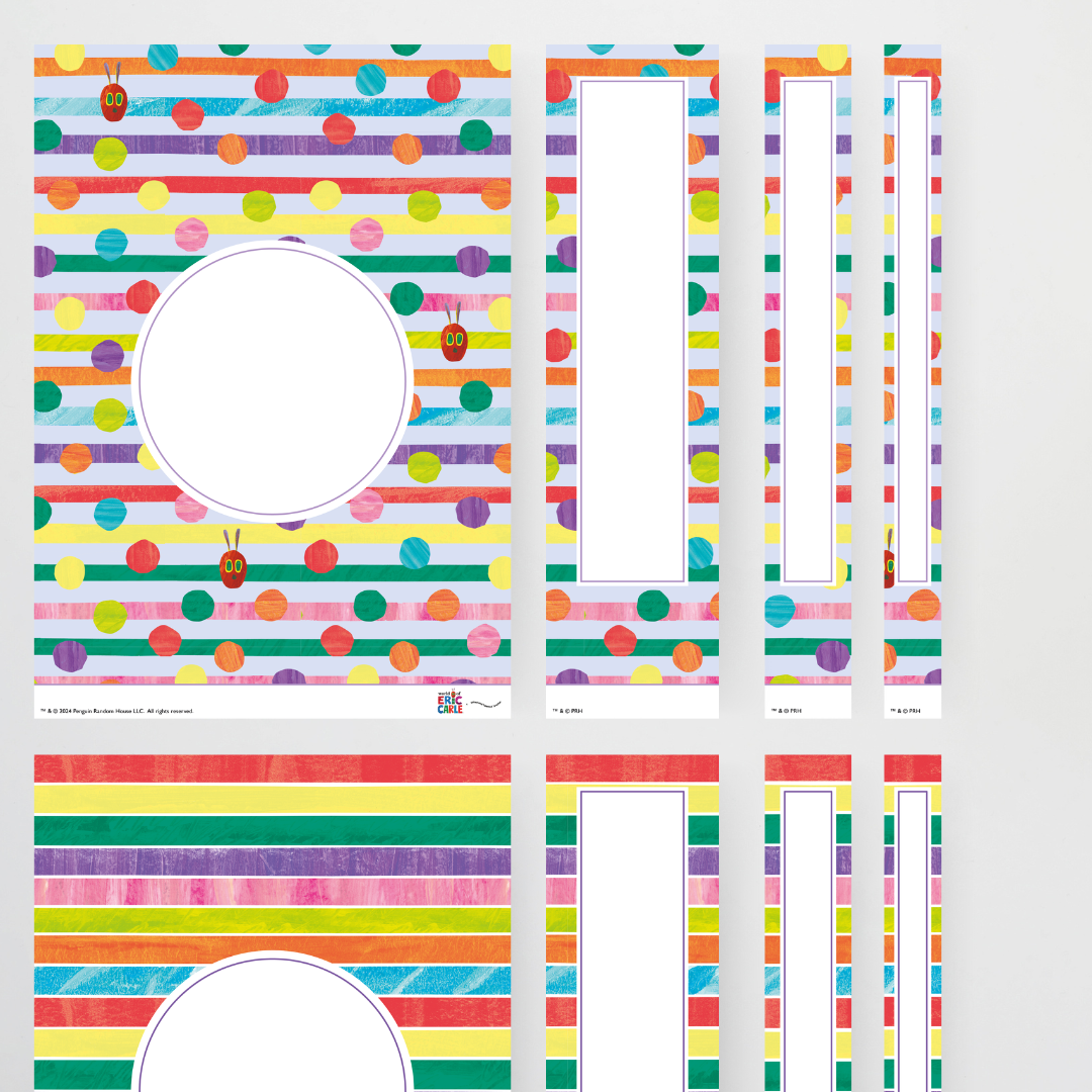 Binder Covers Set 2 - The Very Hungry Caterpillar™ - Teacher Resources & Classroom Decor