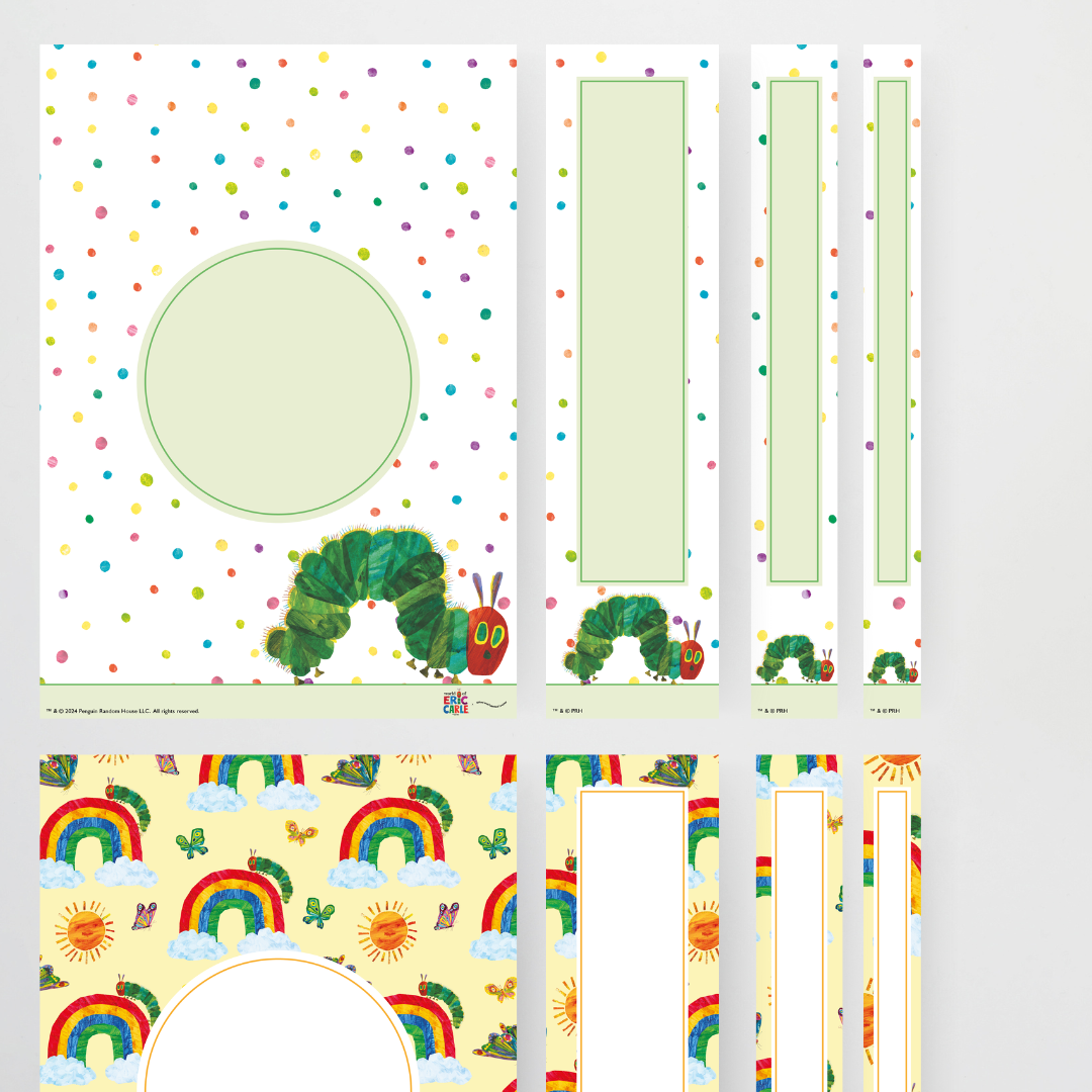 Binder Covers Set 2 - The Very Hungry Caterpillar™ - Teacher Resources & Classroom Decor