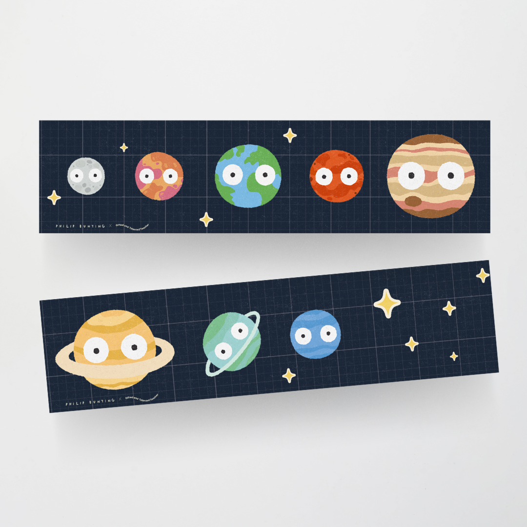 Philip Bunting: The Solar System Border Set - Watch this Space Classroom Decor - Teacher Resources & Classroom Decor