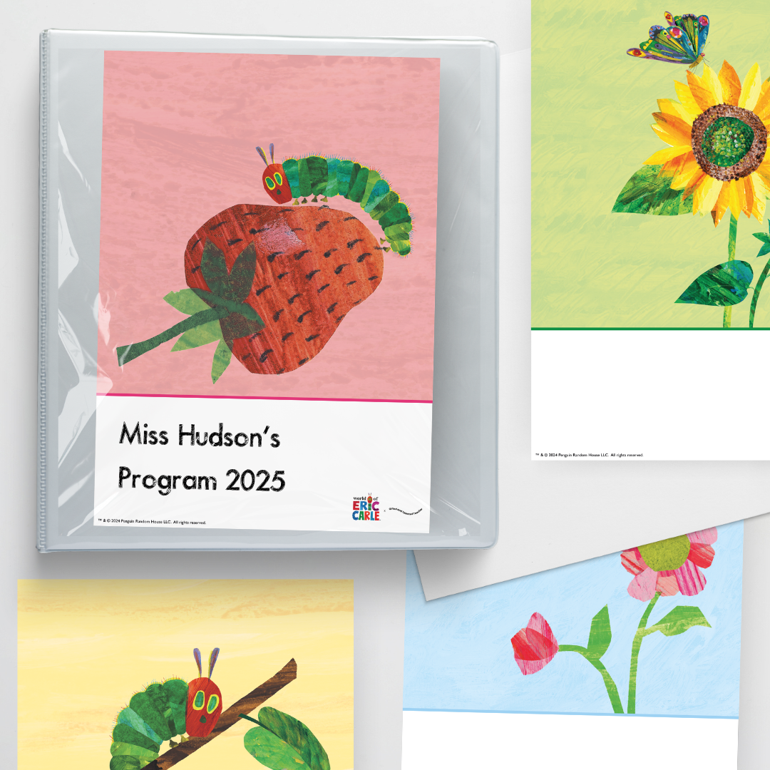 Binder Covers Set 1 - The Very Hungry Caterpillar™ - Teacher Resources & Classroom Decor