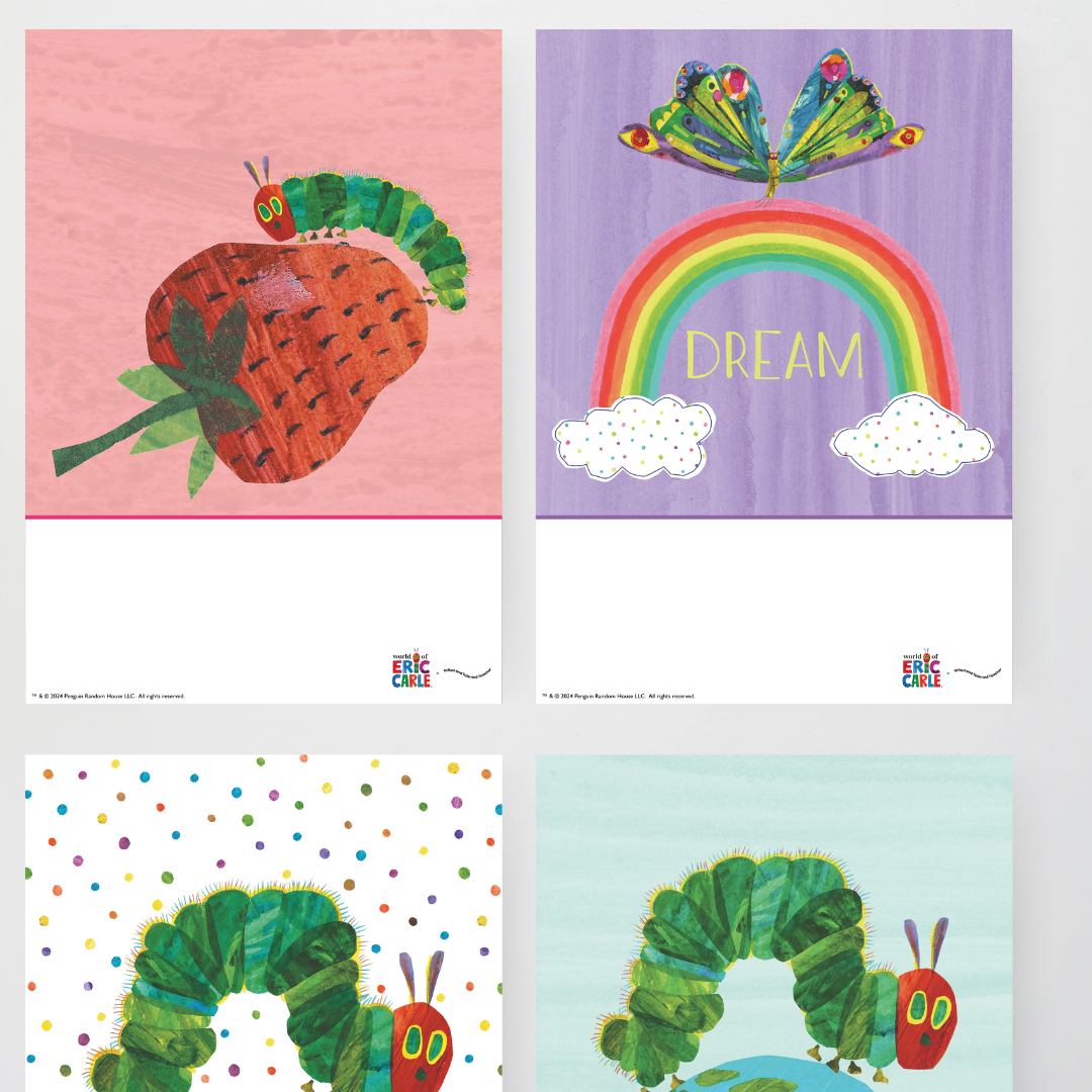Binder Covers Set 1 - The Very Hungry Caterpillar™ - Teacher Resources & Classroom Decor