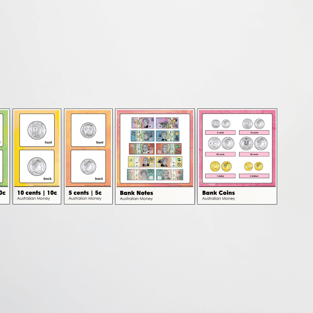 Australian Money Posters - Sea Life Classroom Decor