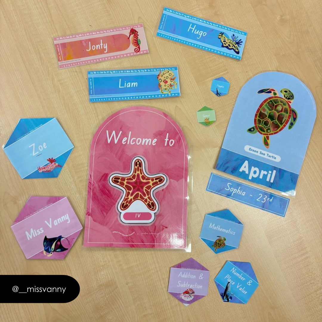 x Pete Cromer - Sea Life Classroom Decor Bundle - Teacher Resources & Classroom Decor