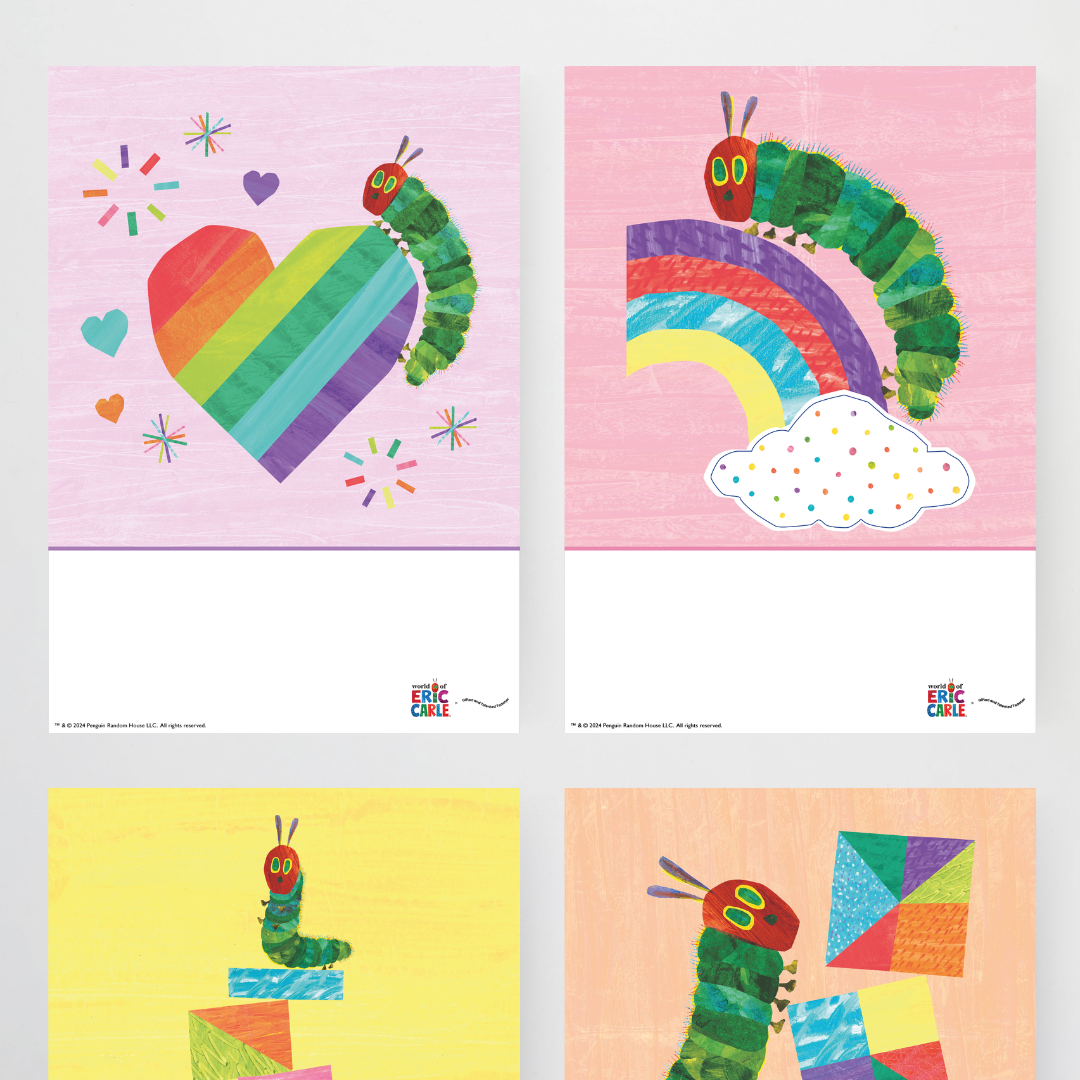 Binder Covers Set 1 - The Very Hungry Caterpillar™ - Teacher Resources & Classroom Decor