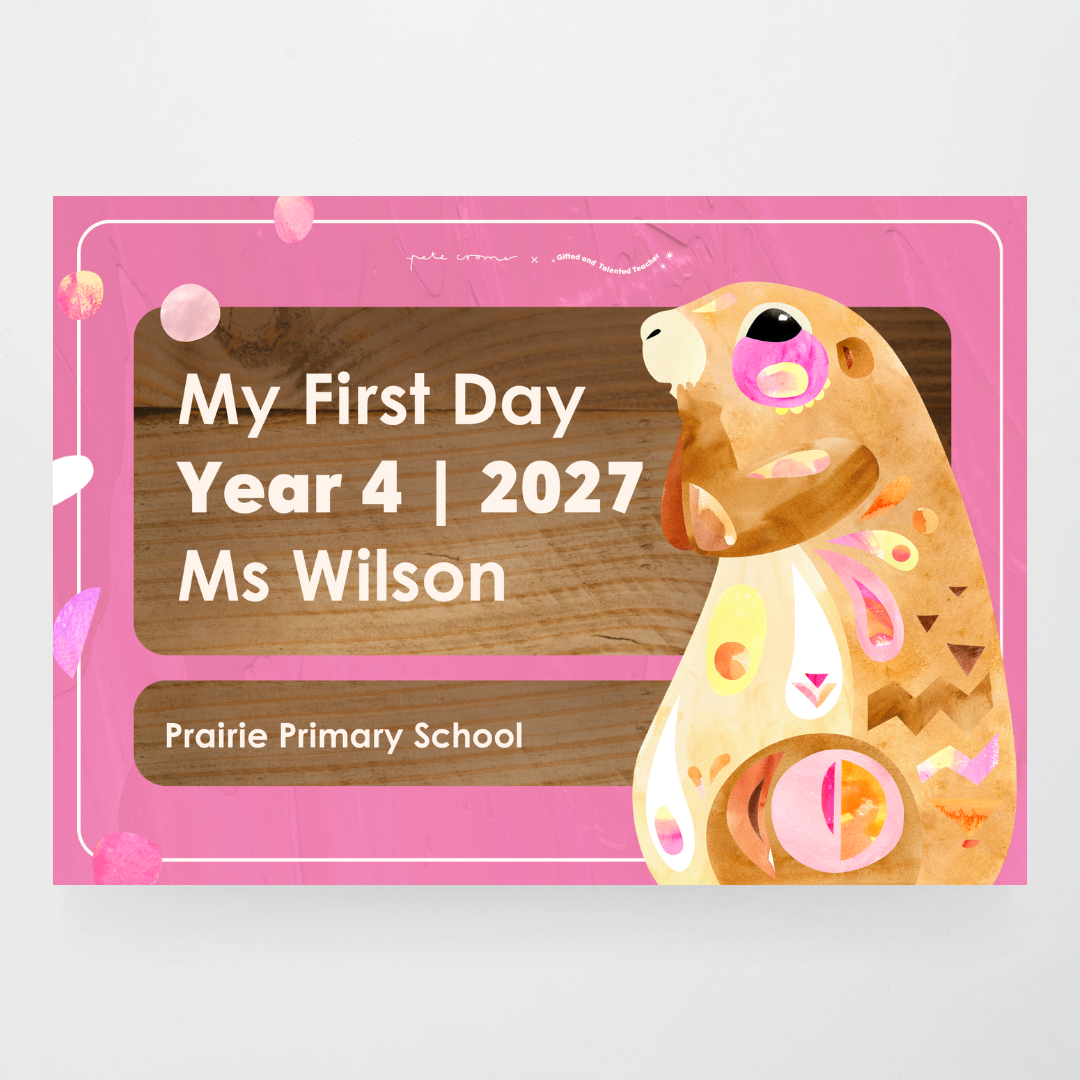 First Day/Last Day of School - North America Classroom Decor - Teacher Resources & Classroom Decor