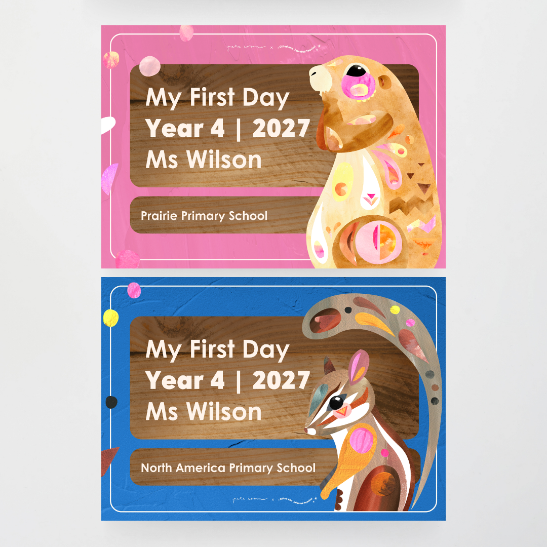 First Day/Last Day of School - North America Classroom Decor - Teacher Resources & Classroom Decor