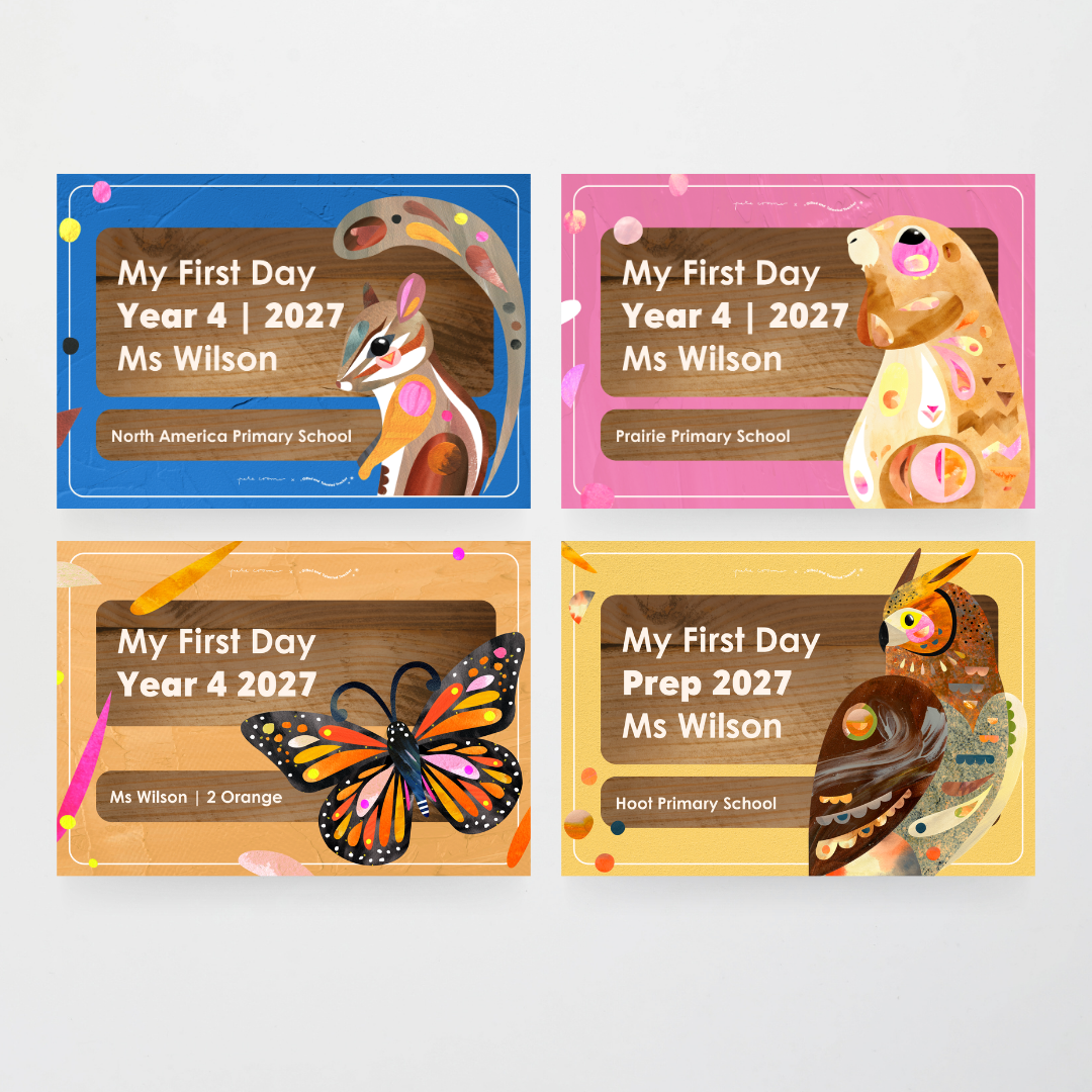 First Day/Last Day of School - North America Classroom Decor - Teacher Resources & Classroom Decor