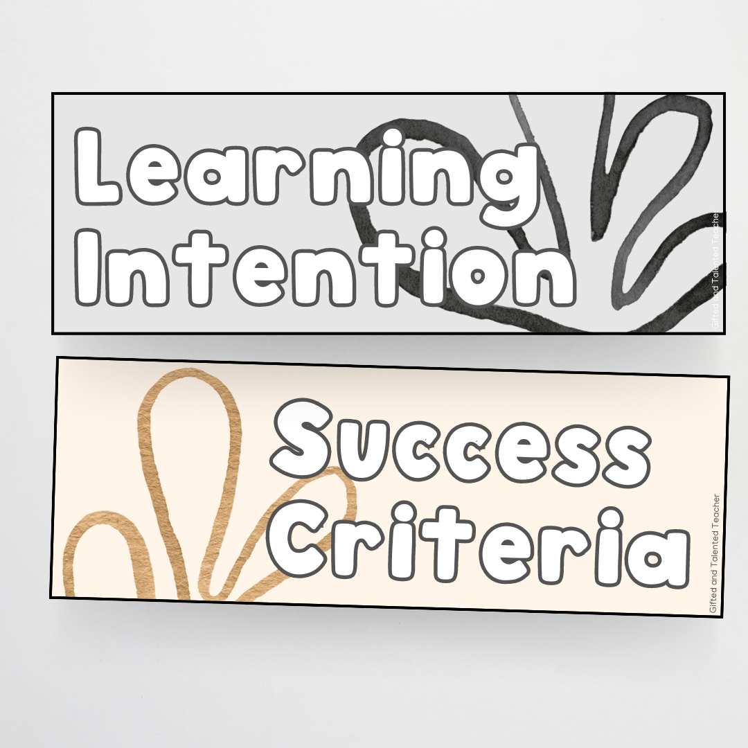 Matisse: Visible Learning - Neutral Classroom Decor - Teacher Resources & Classroom Decor