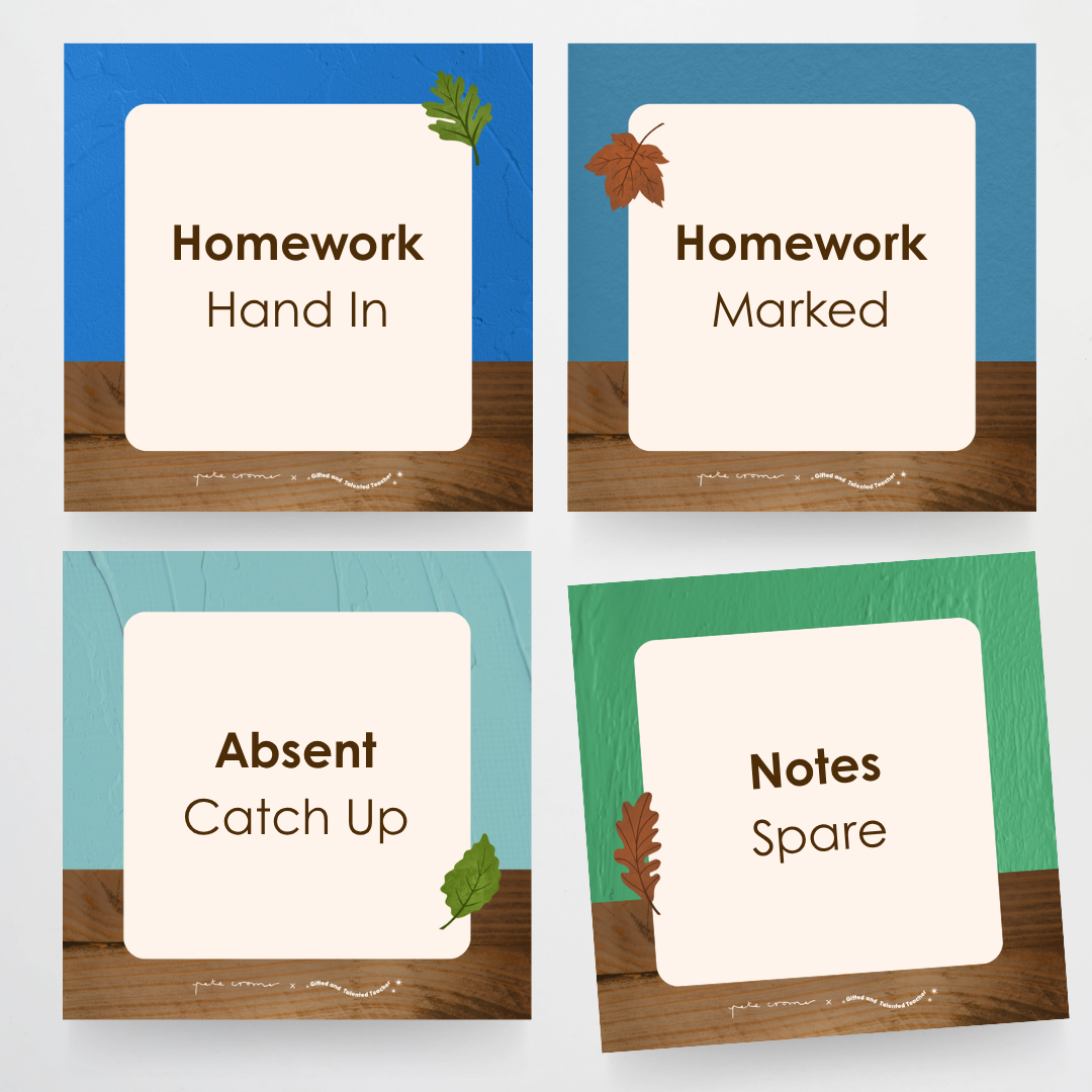 Square Labels - North America Classroom Decor - Teacher Resources & Classroom Decor