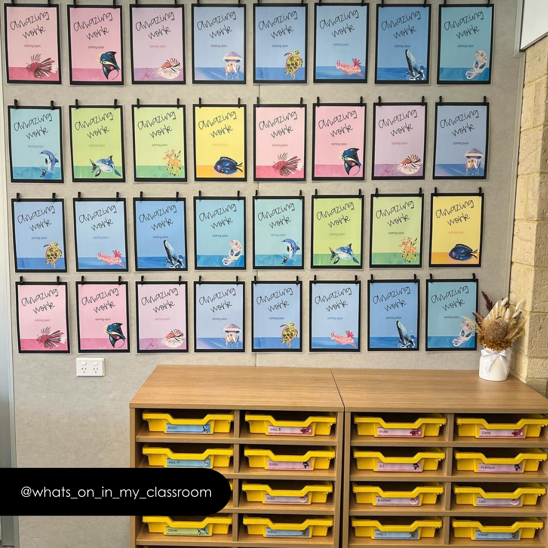 Pete Cromer: A4 Labels - Sea Life Collection