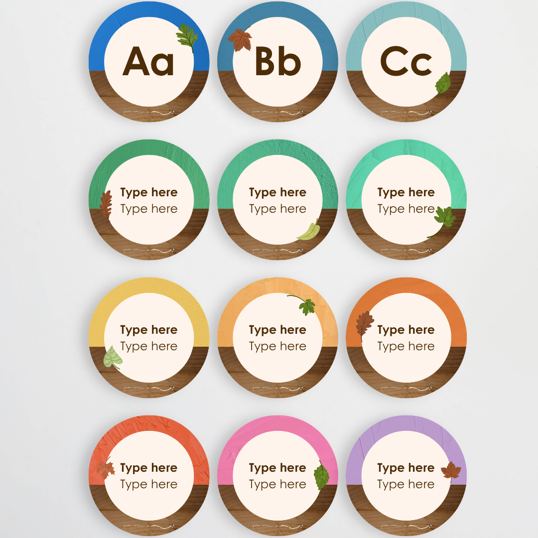 Circle Labels - North America Classroom Decor - Teacher Resources & Classroom Decor