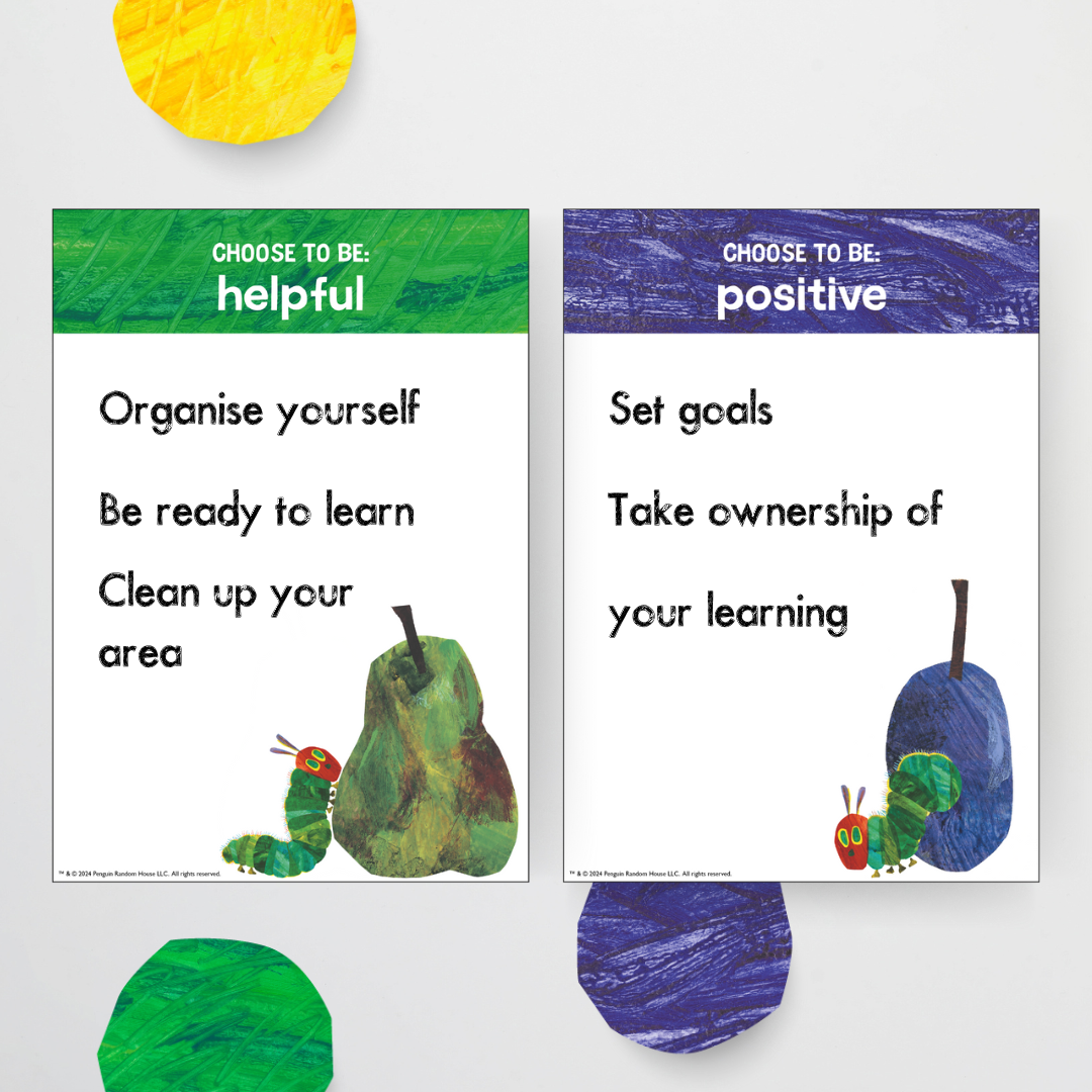 Choose to Be - The Very Hungry Caterpillar™ - Teacher Resources & Classroom Decor