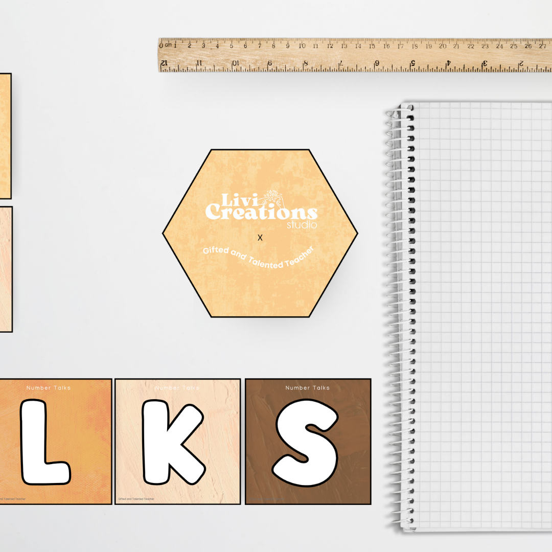 Livi Creations Studio: Number Talks Signing - Auslan Classroom Decor