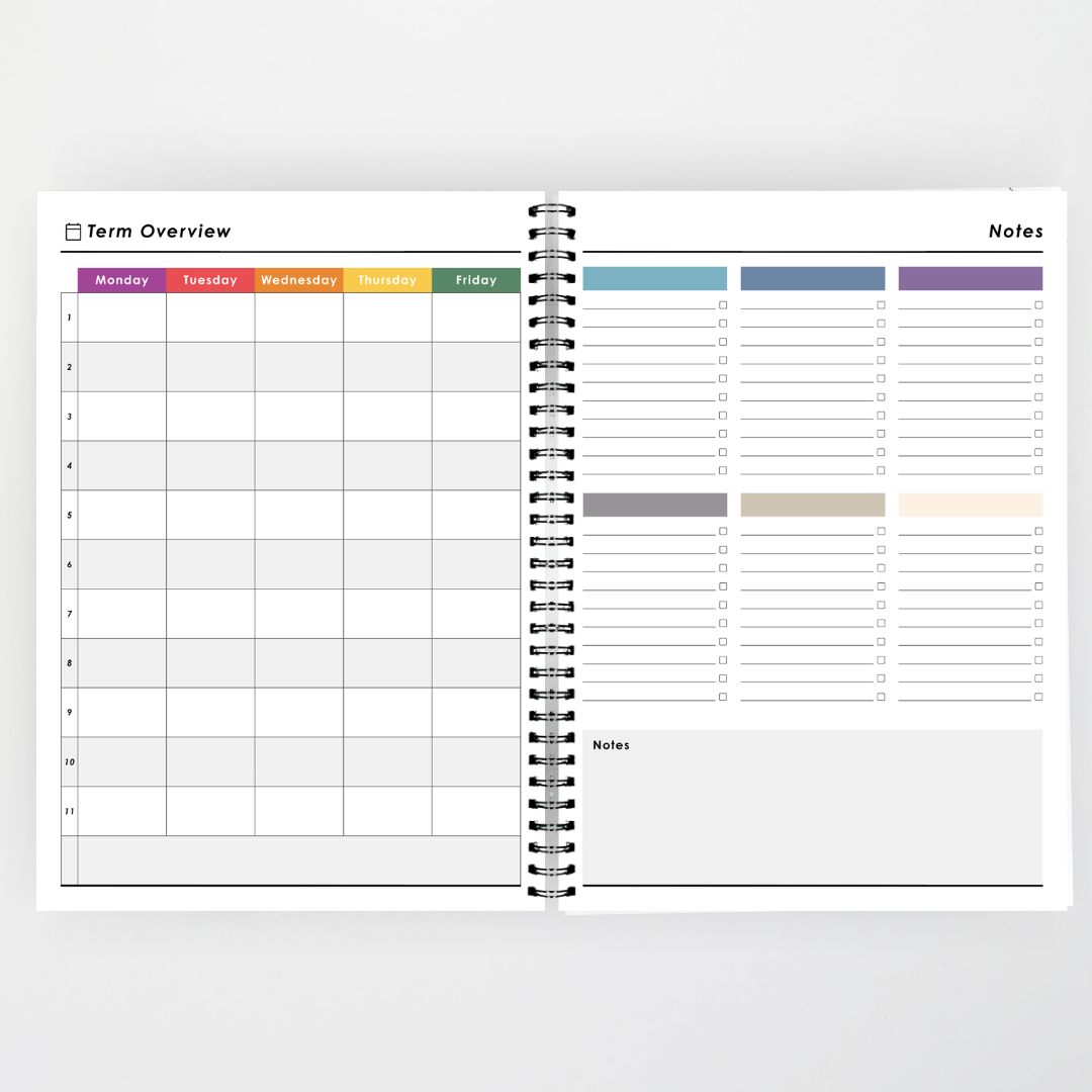 x Philip Bunting: 2026 Weekly Teacher Planner - Watch this Space Classroom Decor
