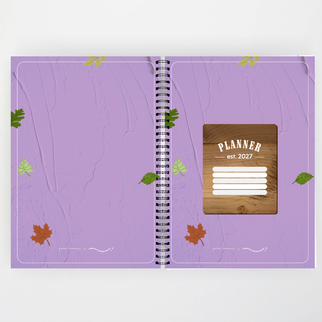x Pete Cromer 2027 Weekly Teacher Planner: Deer - North America Classroom Decor