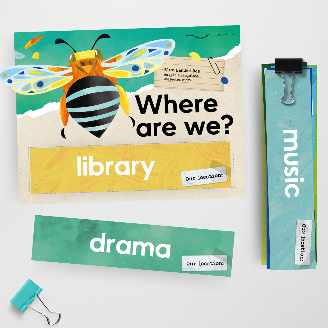 Pete Cromer: Location Door Display - Insect Life Classroom Decor - Teacher Resources & Classroom Decor