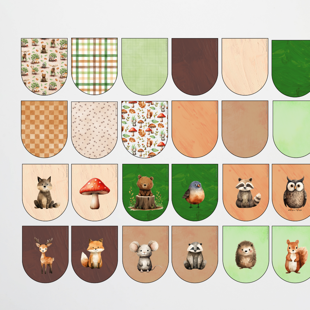 Alphabet Flags - Woodland Classroom Decor - Teacher Resources & Classroom Decor