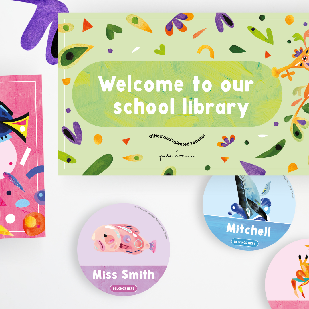 x Pete Cromer - Sea Life Classroom Decor Bundle - Teacher Resources & Classroom Decor