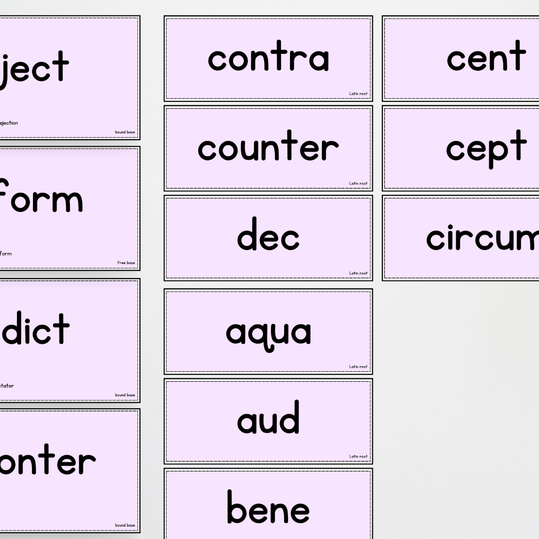 Latin Roots and Greek Roots Word Wall | Morphology - Teacher Resources & Classroom Decor
