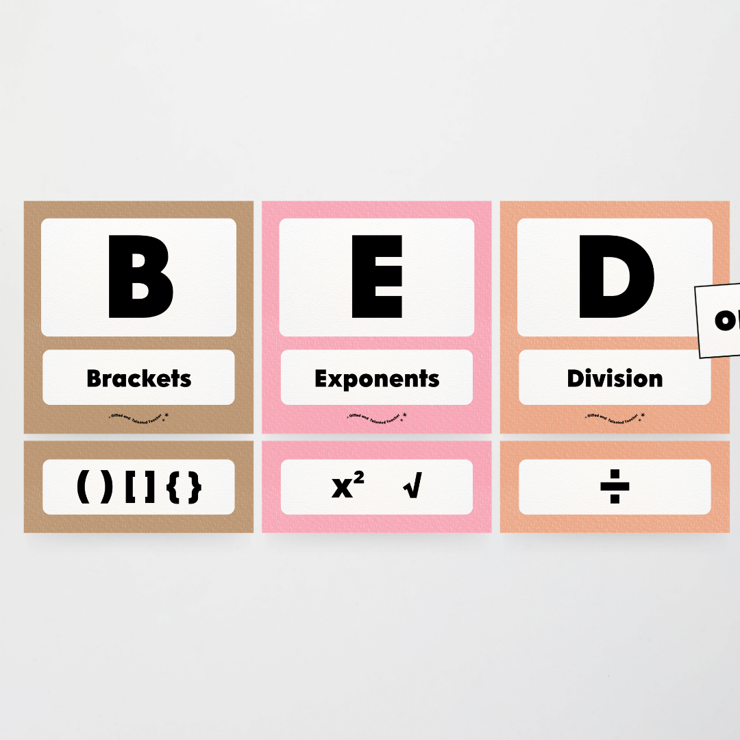 BEDMAS Order of Operations - Farmers Market Classroom Decor - Teacher Resources & Classroom Decor