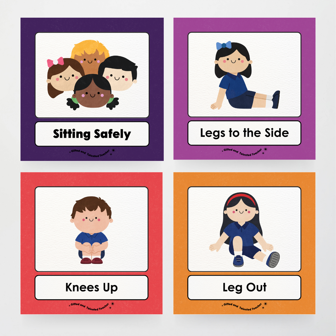 Inclusive Sitting Positions Editable Classroom Display - Watch this Space Classroom Decor - Teacher Resources & Classroom Decor