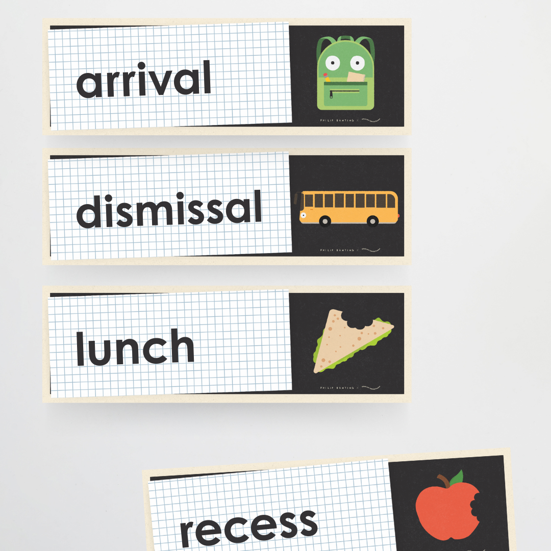 Philip Bunting: Daily Schedule - Watch this Space Classroom Decor - Teacher Resources & Classroom Decor