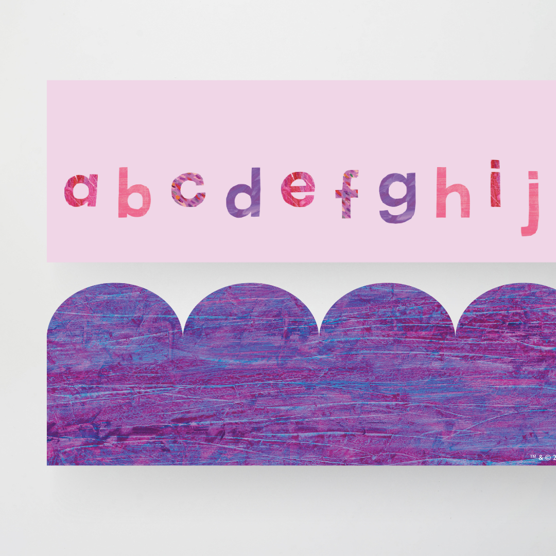 Border: Lowercase Alphabet - The Very Hungry Caterpillar™ - Teacher Resources & Classroom Decor