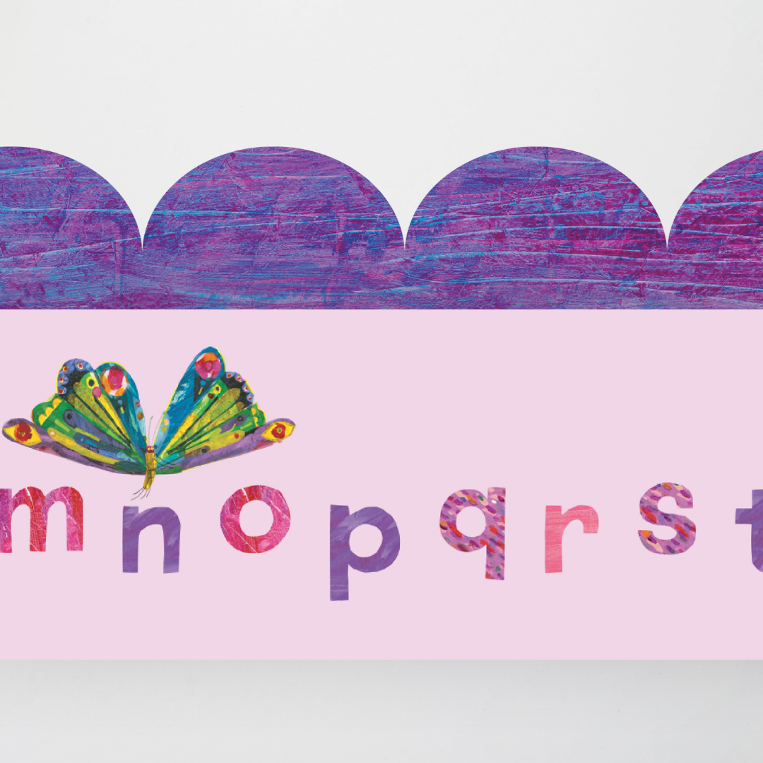 Border: Lowercase Alphabet - The Very Hungry Caterpillar™ - Teacher Resources & Classroom Decor