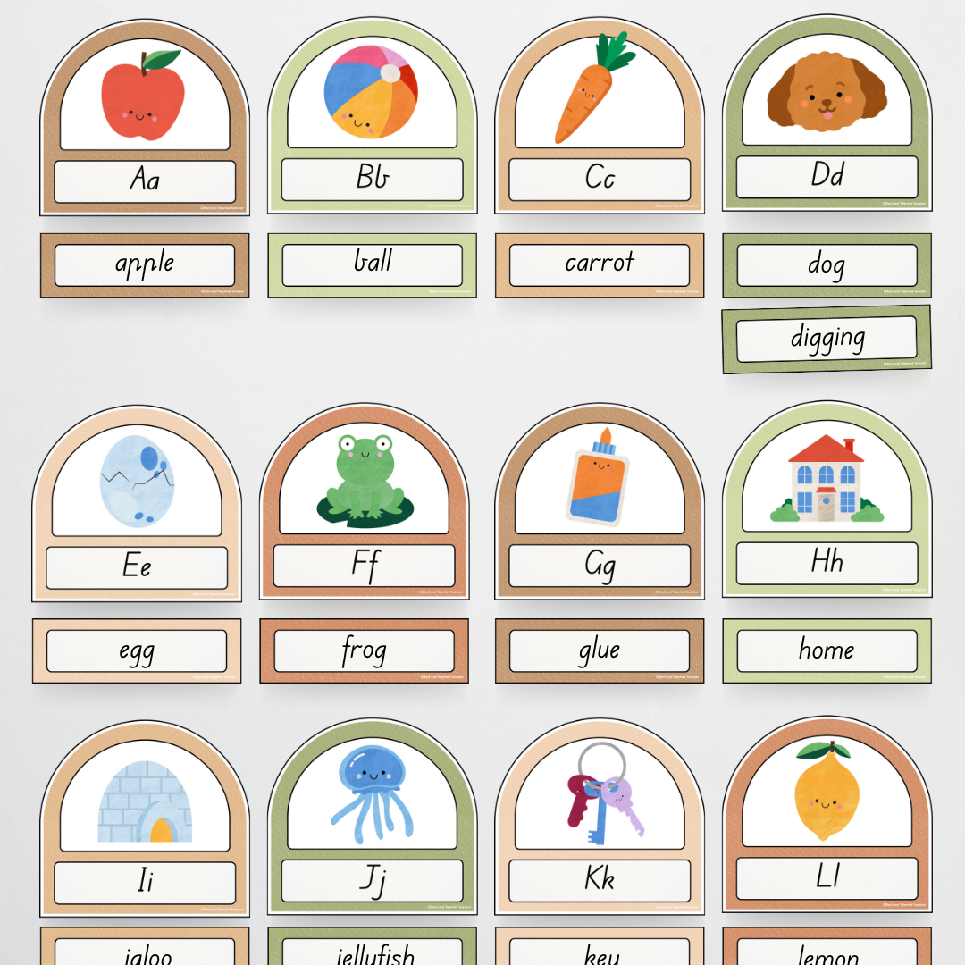 Word Wall Classroom Display - Woodland Classroom Decor