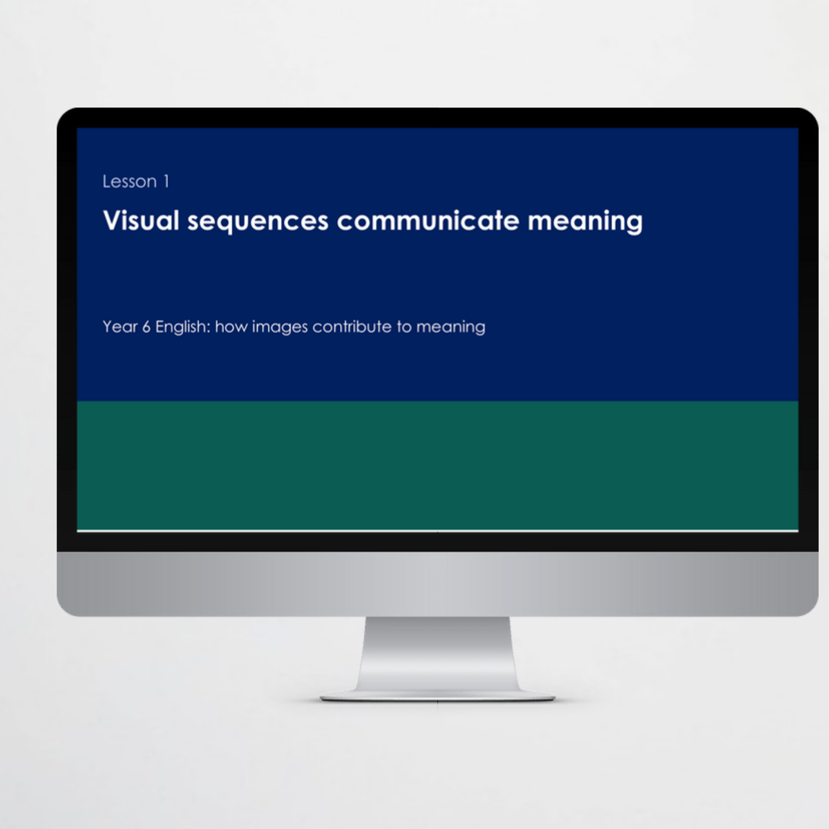 Teacher slides 3 – Visual Sequences