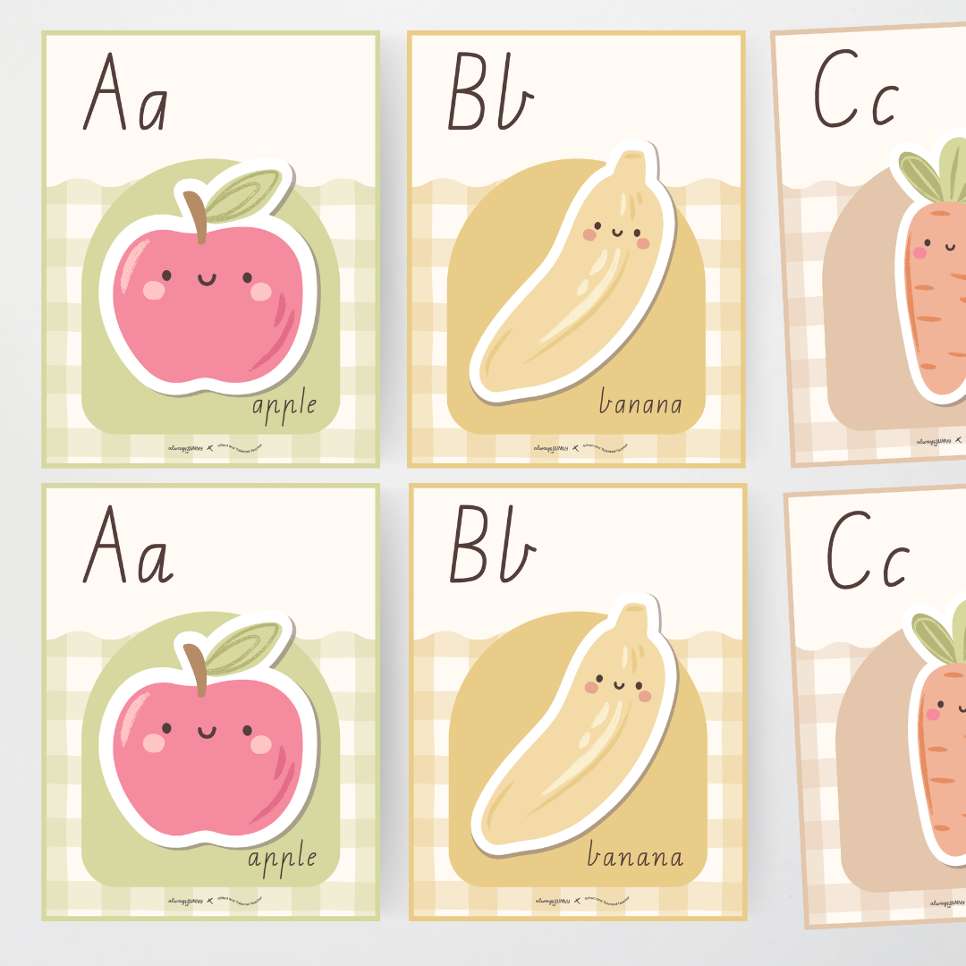 Alphabet Posters - Farmers Market Classroom Decor - Teacher Resources & Classroom Decor