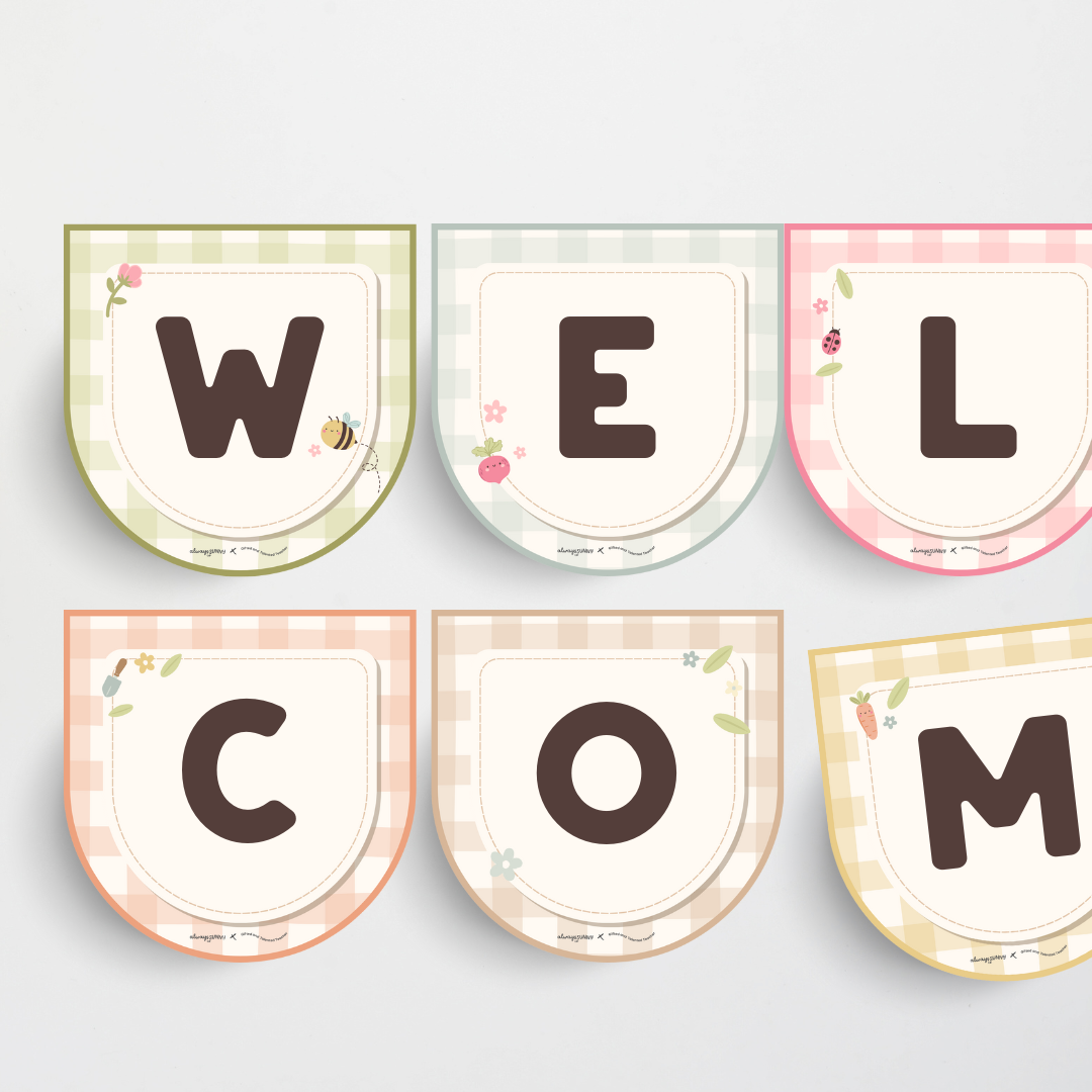 Bunting - Farmers Market Classroom Decor - Teacher Resources & Classroom Decor
