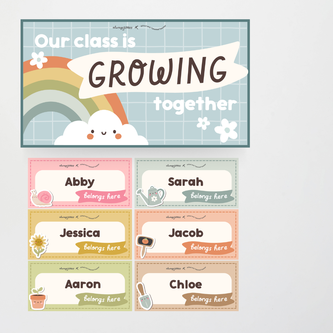 Welcome Door Display - Farmers Market Classroom Decor - Teacher Resources & Classroom Decor
