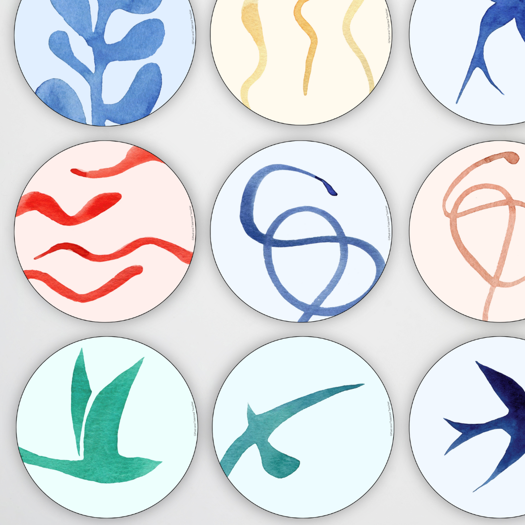 Matisse: Circle Labels - Color | Colour - Teacher Resources & Classroom Decor