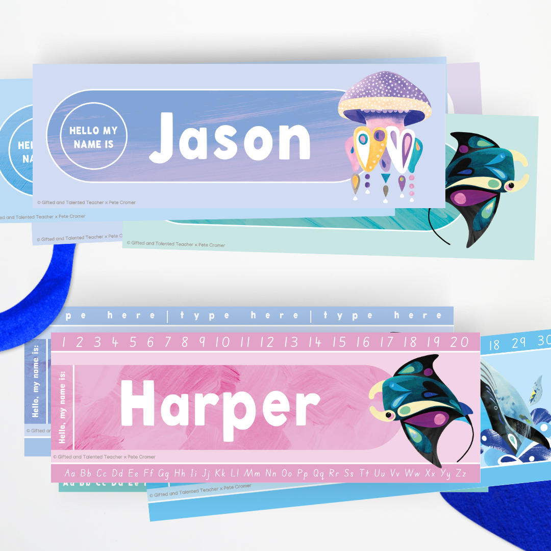 x Pete Cromer - Sea Life Classroom Decor Bundle - Teacher Resources & Classroom Decor