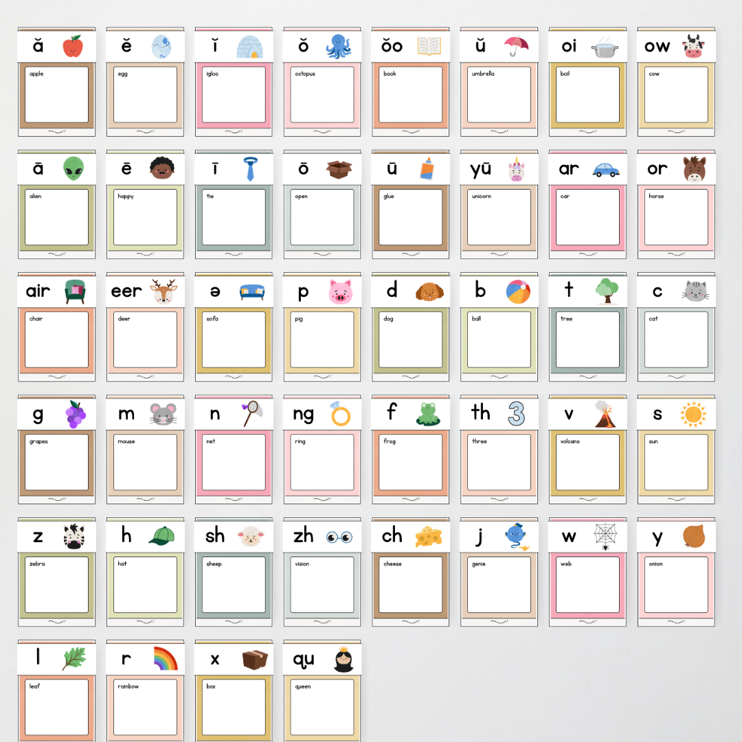 Phonics Word Wall and Sound Wall Science of Reading Aligned - Farmers Market Classroom Decor - Teacher Resources & Classroom Decor