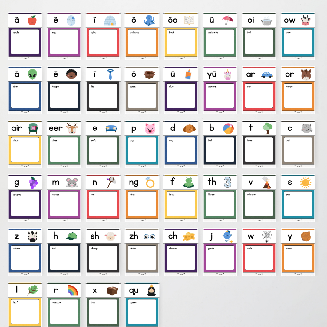 Phonics Word Wall and Sound Wall Science of Reading Aligned - Watch this Space Classroom Decor - Teacher Resources & Classroom Decor