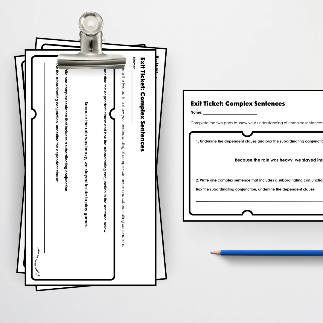 Year 5 Bundle: Complex Sentences and Clauses - Lesson Plan, Slides and Activities