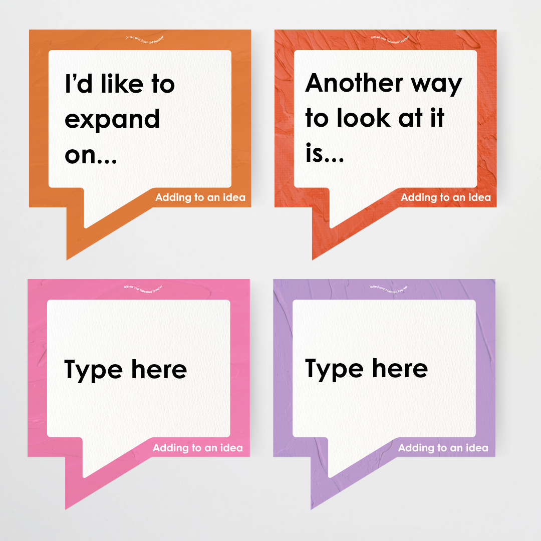Conversation Starter Cards: Developing Oracy in the Classroom - North America Classroom Decor - Teacher Resources & Classroom Decor